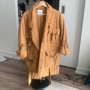 Urban outfitters brown/yellow/khaki jacket